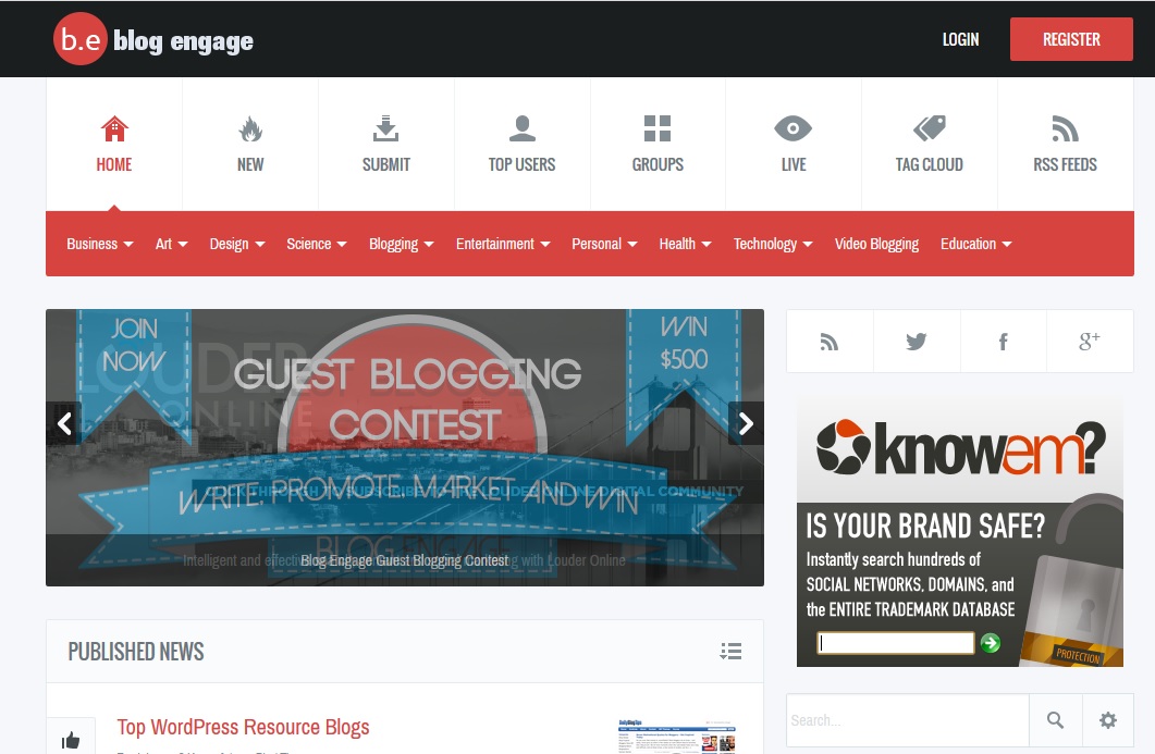 Blog Engage : The Ultimate Community For A Blogger