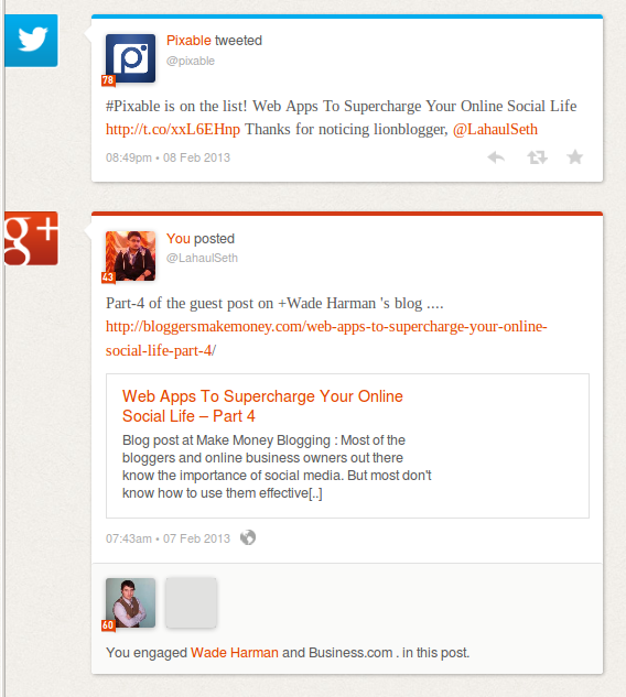 klout