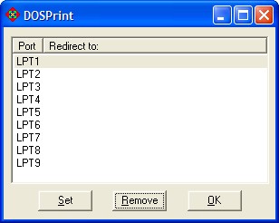 Dot Matrix Printer Ports