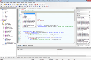 codelobster free php editor